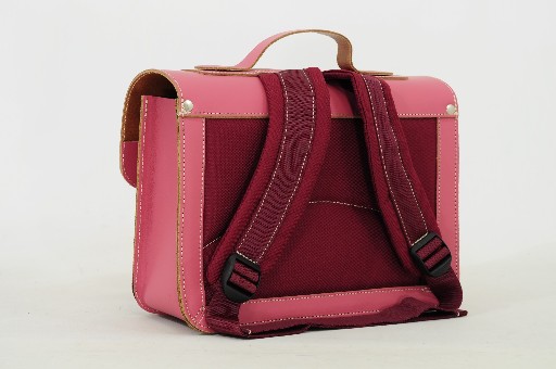 Own Stuff schoolbag Leather toddler bag in antic pink