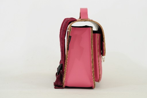 Own Stuff schoolbag Leather toddler bag in antic pink