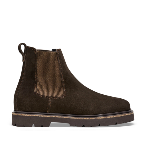 Kids shoe online Birkenstock short boots Highwood slip on mid Mocca