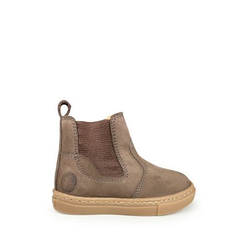 Kids shoe online Babybotte Boots Boots brown with side zipper