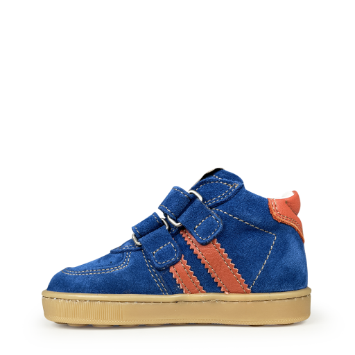 Ocra sneaker Donkerblauwe sneaker met velcro