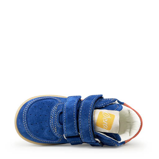 Ocra sneaker Donkerblauwe sneaker met velcro