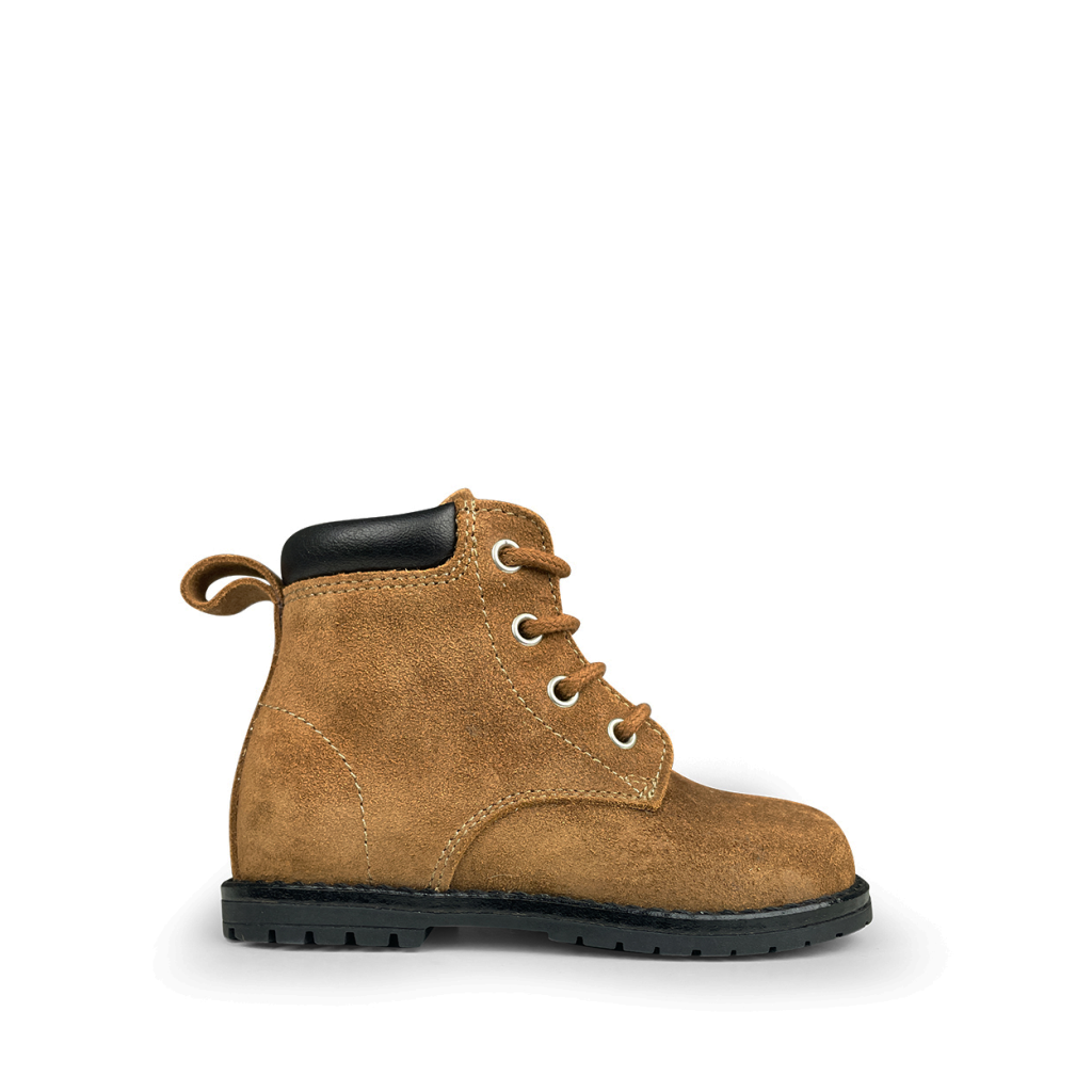 Ocra - Bruine nubuck veterbottine