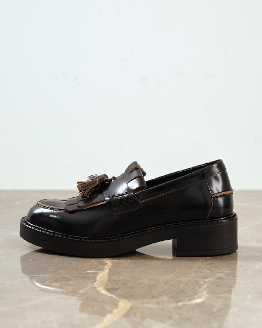 Angulus loafers Zwarte loafer