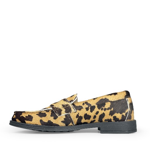 Confetti loafers Loafer in leopardprint in ponyhair