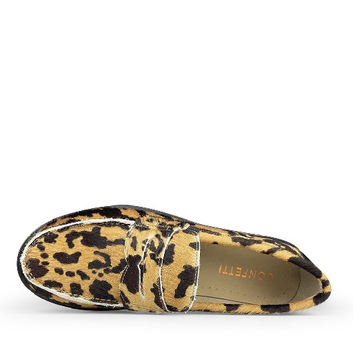 Confetti loafers Loafer in leopardprint in ponyhair