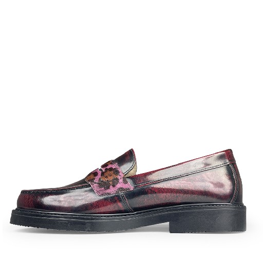 Confetti loafers Loafer in burgundy