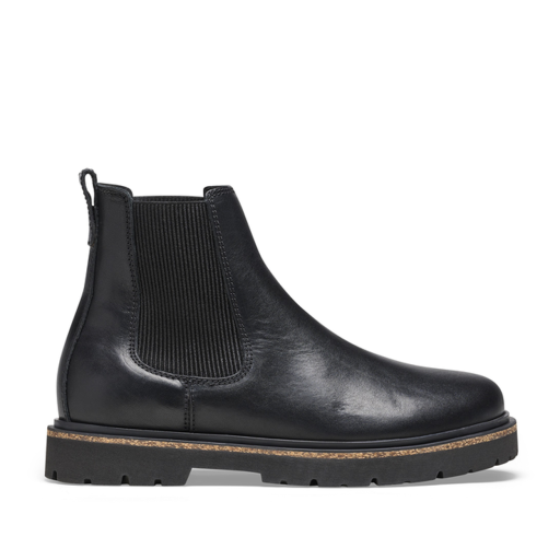 Kids shoe online Birkenstock short boots Highwood slip on mid Black