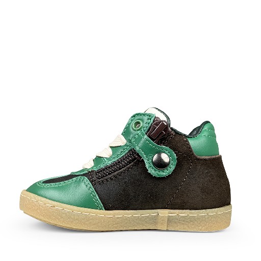 Rondinella sneaker  Sneaker zwart en groen