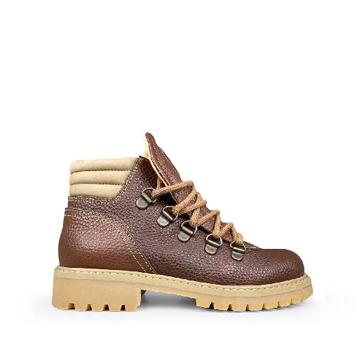 Ocra bottines Bruine veterbottine