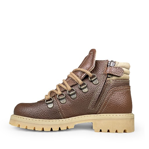 Ocra bottines Bruine veterbottine