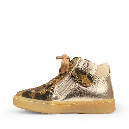 Romagnoli  sneaker Metallic roze sneaker