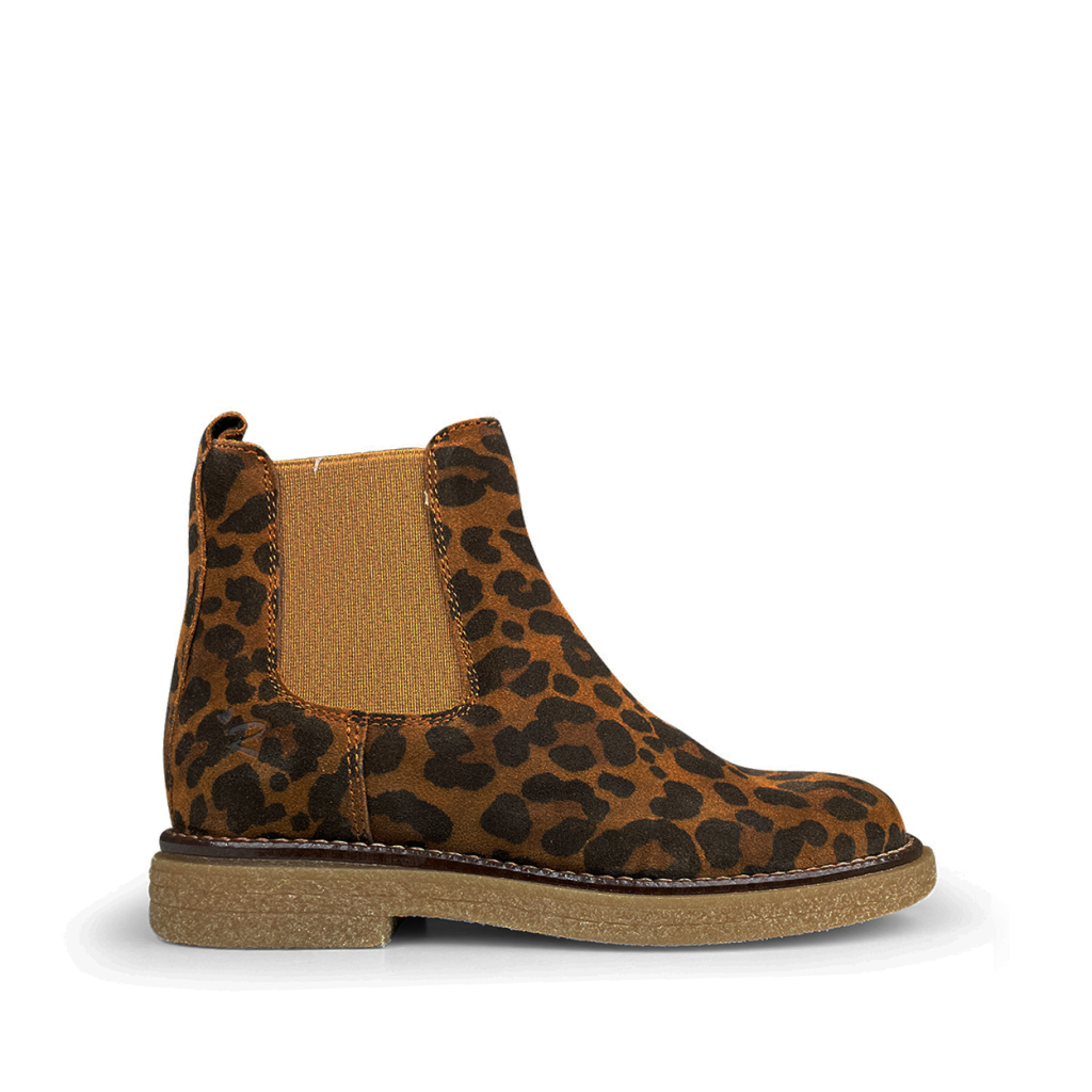 Romagnoli  - Chelsea boot in luipaardprint