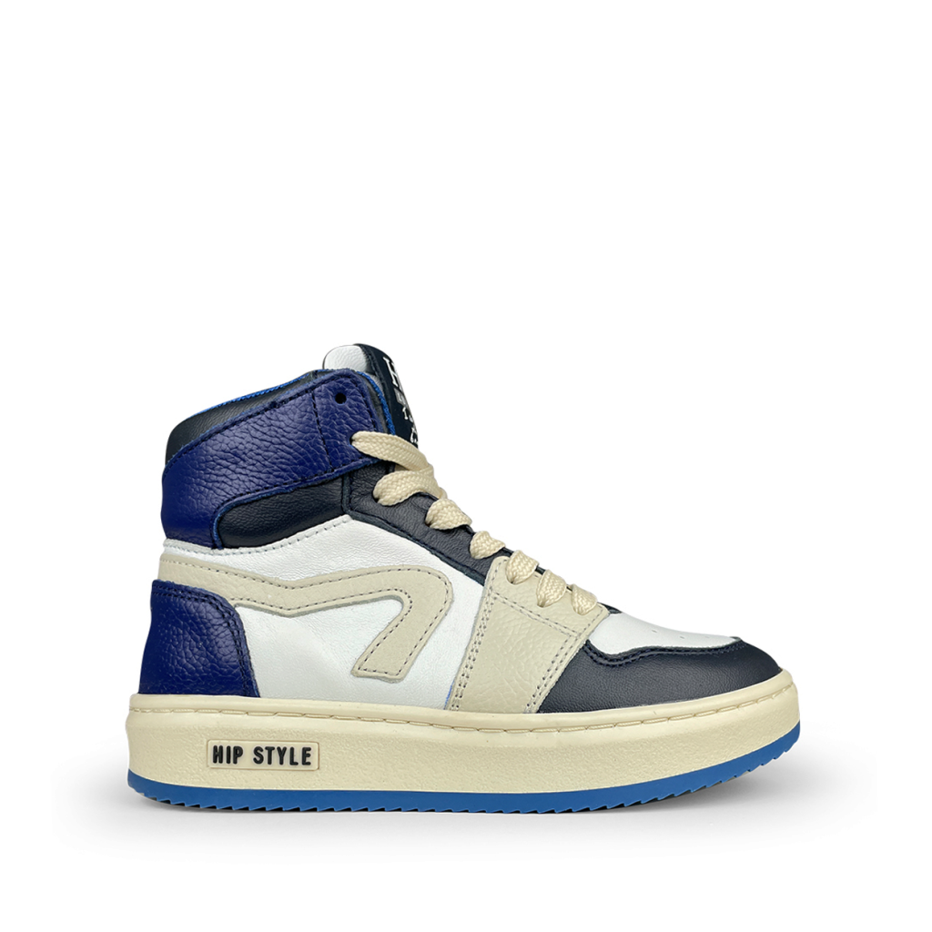 HIP - Hoge blauwe sneaker