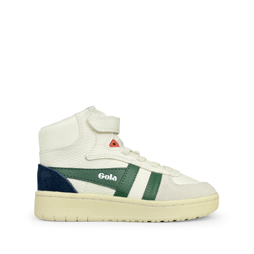 Kinderschoen online Gola sneaker Witte hoge sneaker