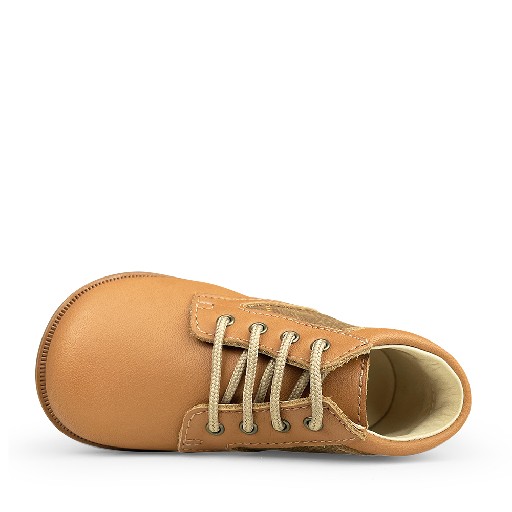 Beberlis first walkers Lace-up shoe cognac