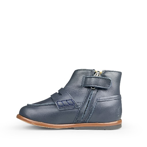 Tartine et Chocolat first walkers Navy mocassins