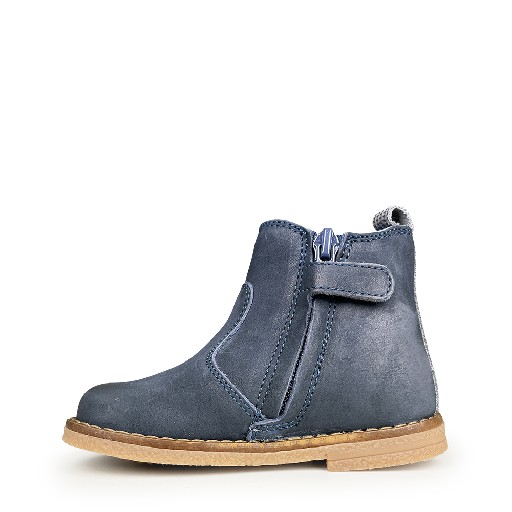 Romagnoli  bottines Chelsea boot in navy