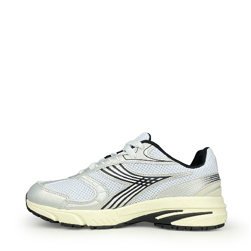 Diadora sneaker Zilveren runner