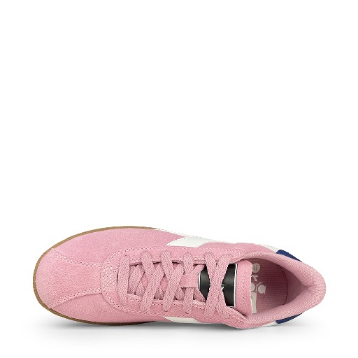 Diadora sneaker Lage roze sneaker met wit logo