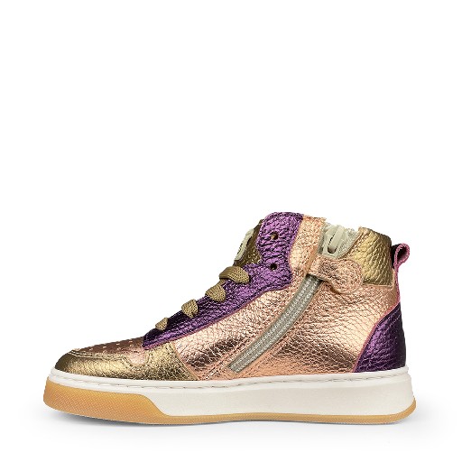 Beberlis sneaker Metallic sneaker