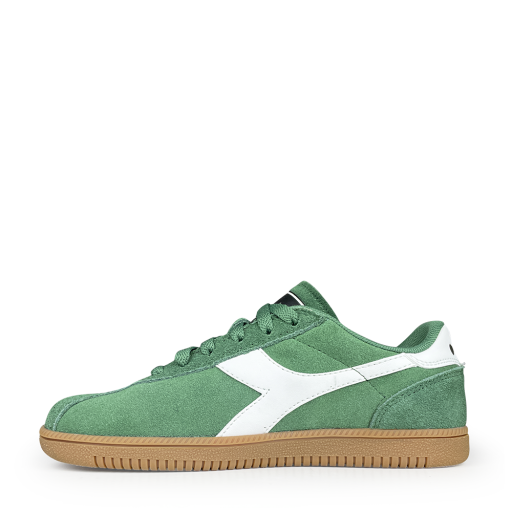 Diadora sneaker Lage groene sneaker met wit logo