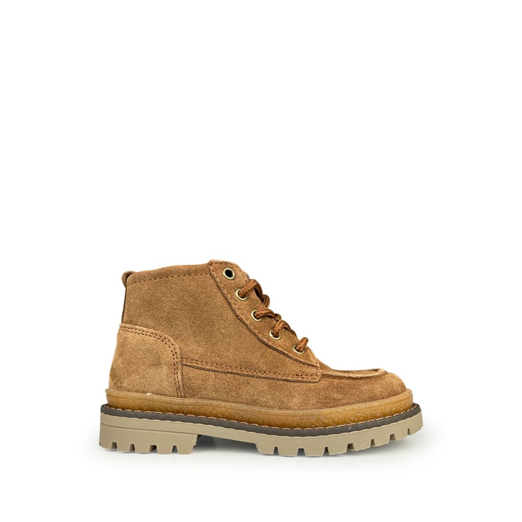 Kids brown lace up boots hotsell