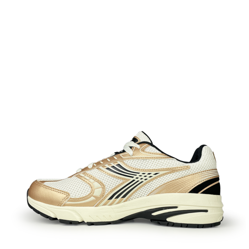 Diadora sneaker Runner met rosgoud