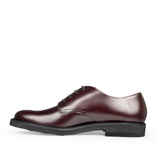 Gallucci Derby's Stylish derby shoe in brown