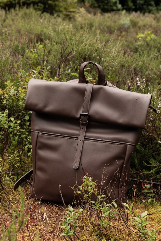 Monk & Anna schoolbag Backpack darkwood