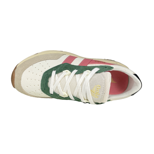 Gola trainer Sneaker with pink and green