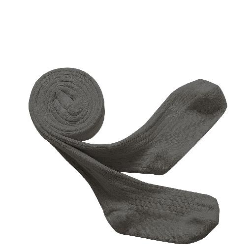 Kinderschoen online Collegien broekkousen Collants kleur gris orage
