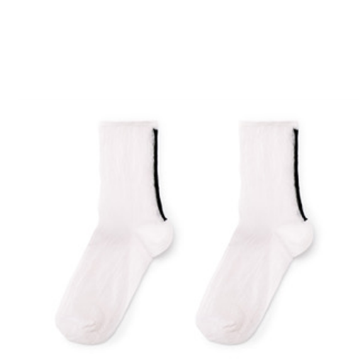 Kids shoe online Polder short socks Socks Soho white
