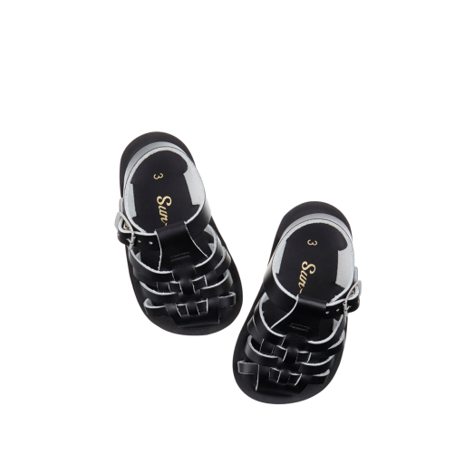 Salt water sandal sandals Sailor sandal in black