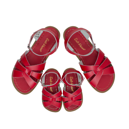 Salt water sandal sandalen Originele Salt-Water sandal in rood