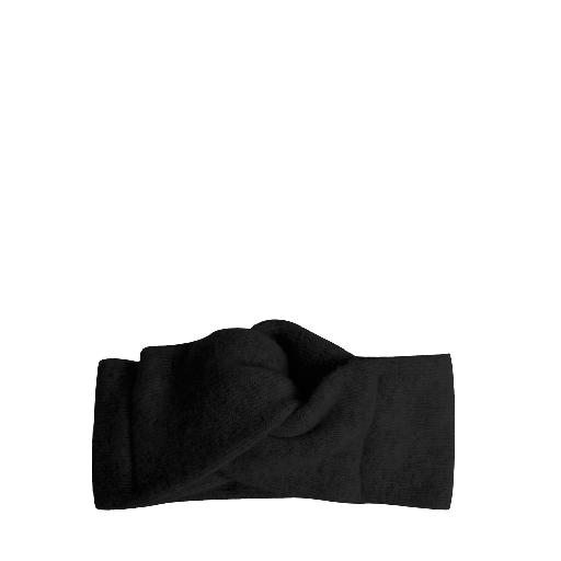 Kids shoe online Collegien hats Woollen hairband Noir
