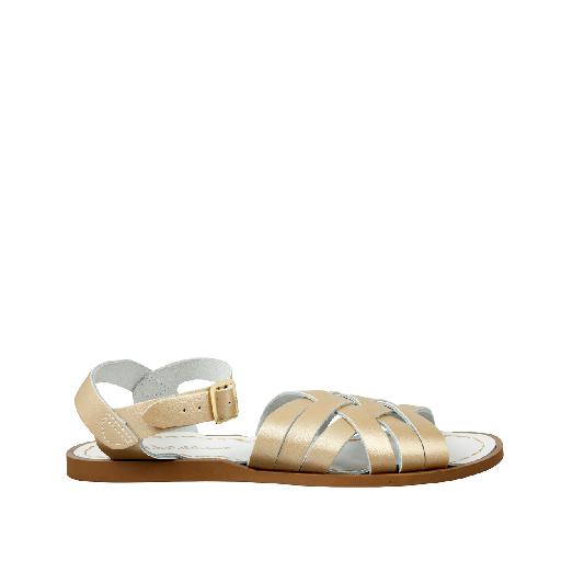 Salt water sandal sandals Salt-Water Retro gold