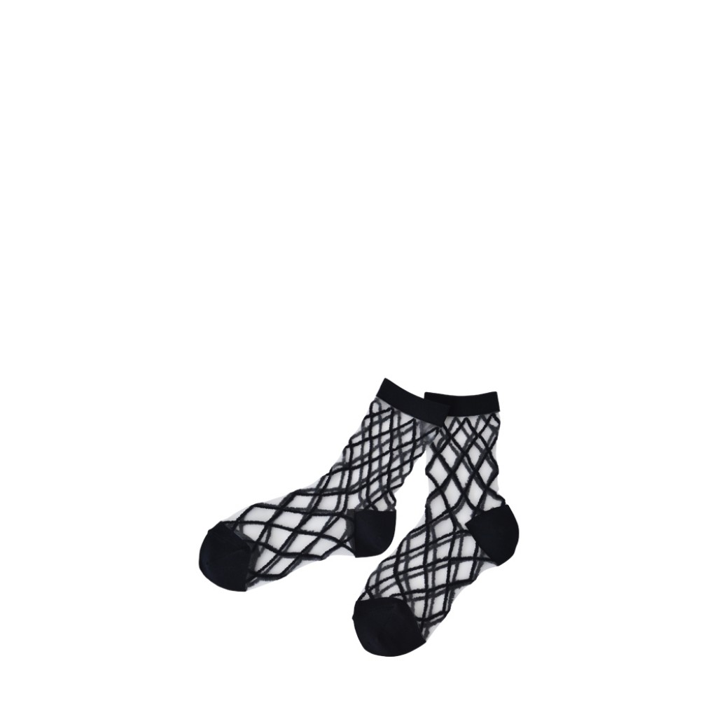 East end Highlanders - Transparent socks black