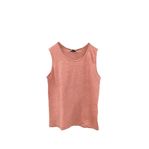 The new society tops Linen tank top pink