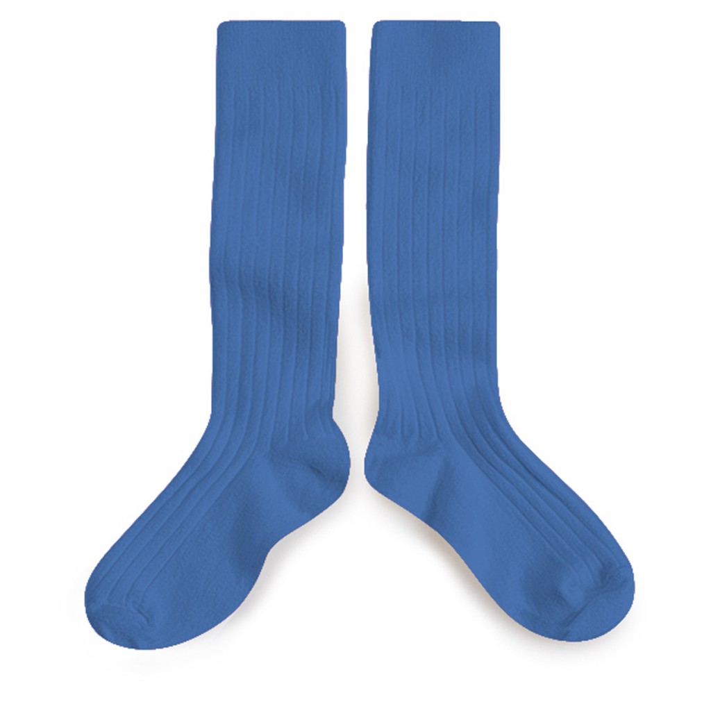 Collegien - Knee socks Blue Cobalt