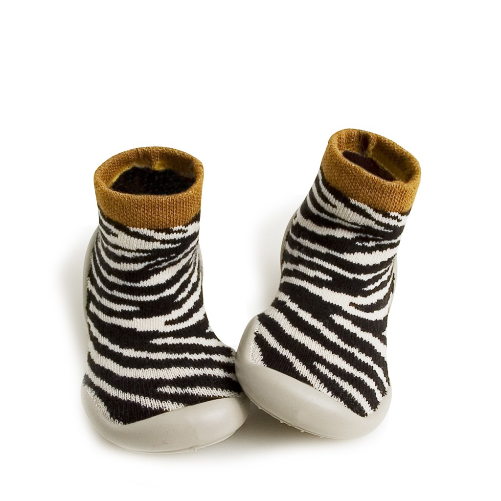 Collegien - Sokpantoffel Zebra