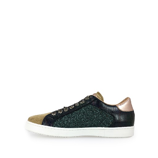 Gallucci trainer Low sneaker with green sprinkles