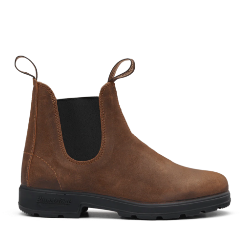 Kids shoe online Blundstone short boots Short boot 1911 Blundstone waxed original suede dark brown