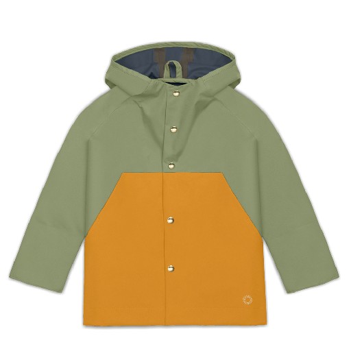 Fairechild jackets Recycled raincoat Balsam/Acorn