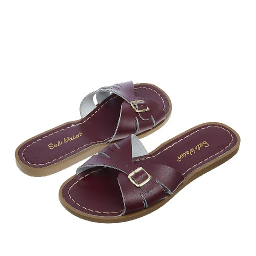 Salt water sandal sandals Salt-Water Classic Slides in claret