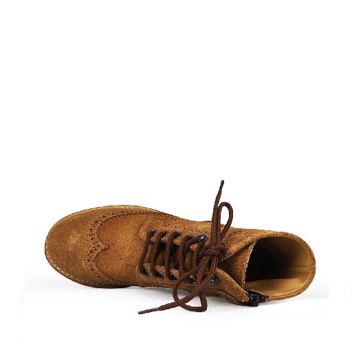 Gallucci Boots Brown brogues lace-up boots