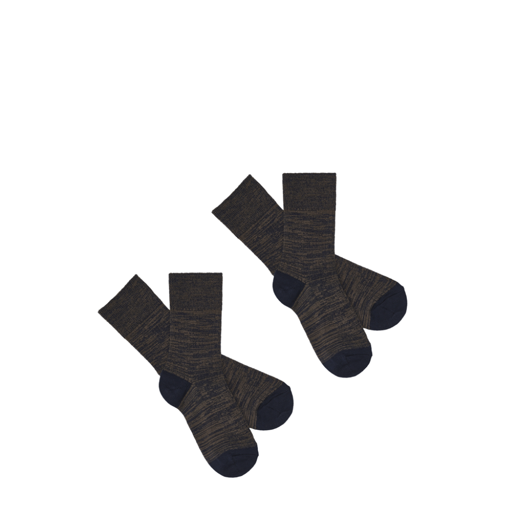 FUB - Dark navy melange socks