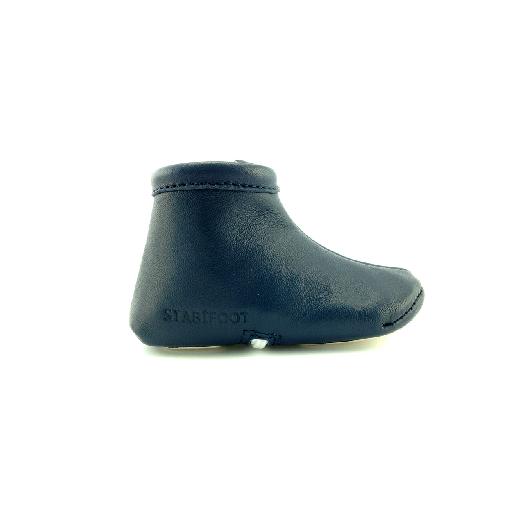 Kinderschoen online Stabifoot pantoffels Donkerblauw prestapschoentje/pantoffel