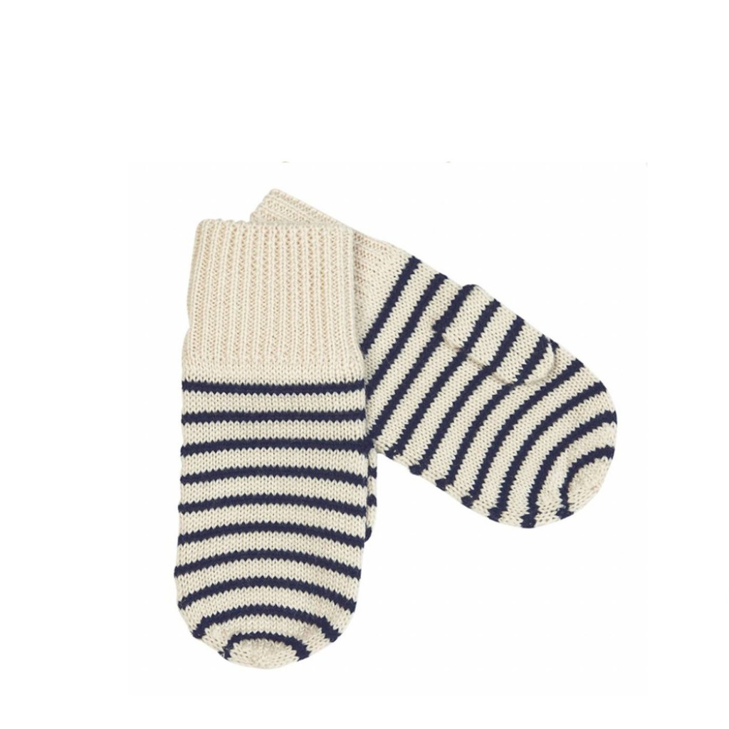 FUB - Soft striped mittens