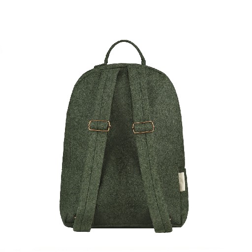 Gray Label schoolbag Felt Backpack Moss